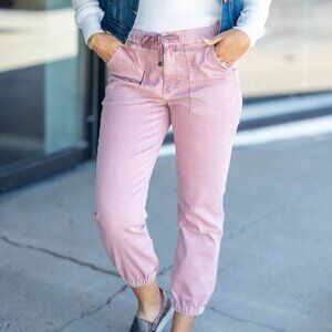 Cheree Denim Joggers